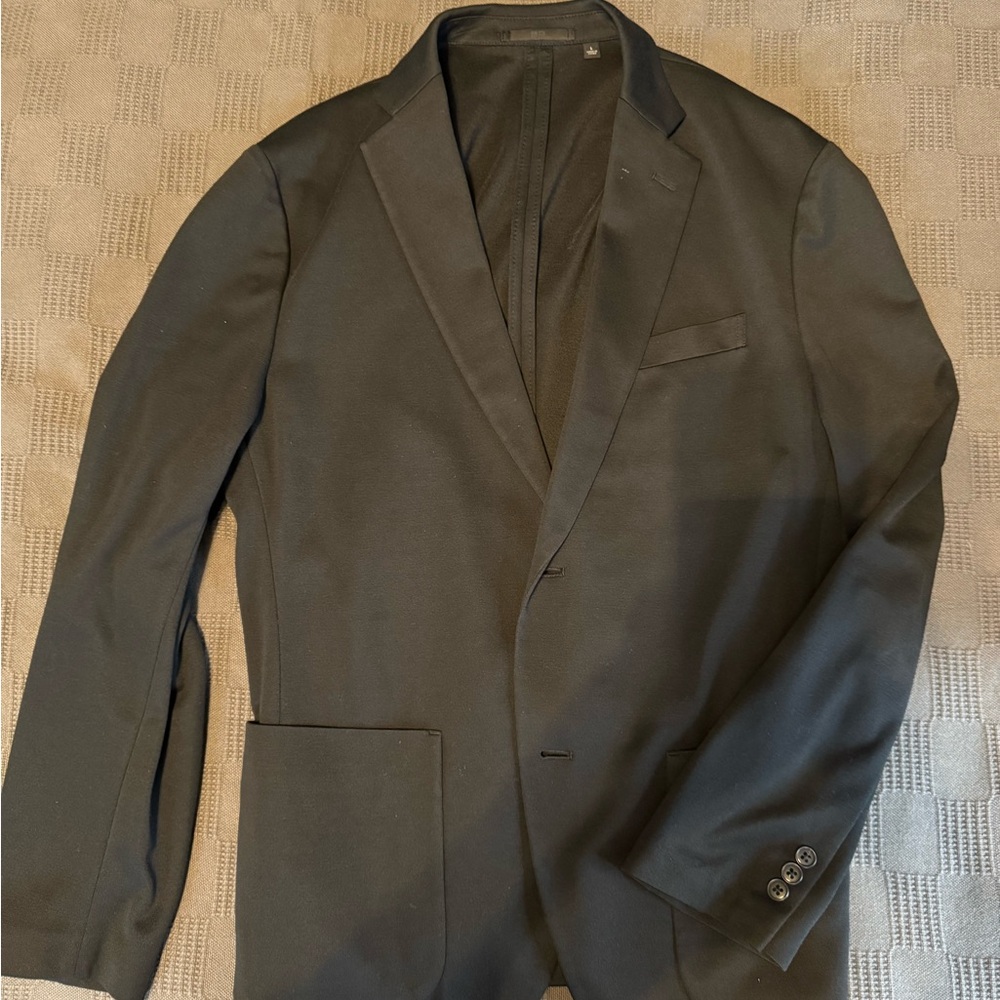 Uniqlo Men's Black lightweight Blazer